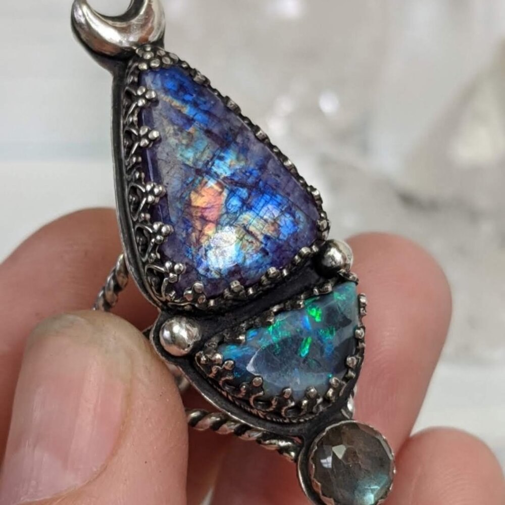 Opal Statement Ring - image 3